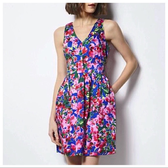Milly Dresses & Skirts - MILLY Spring Summer Floral Dress NWOT Designation